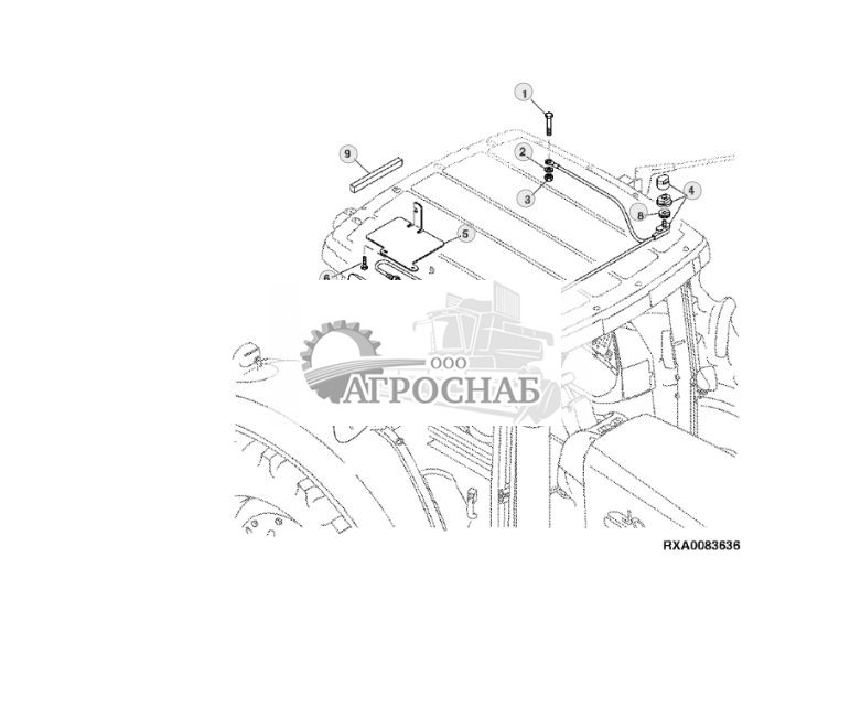 ANTENNA CABLE AND RADIO BRACKET (MOBILE RADIO) - ST395350 476.jpg